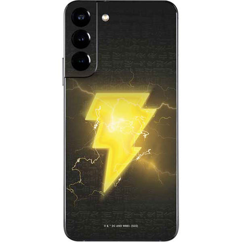 DC Comics Black Adam Lightning Bolt Galaxy S22 Plus Skin